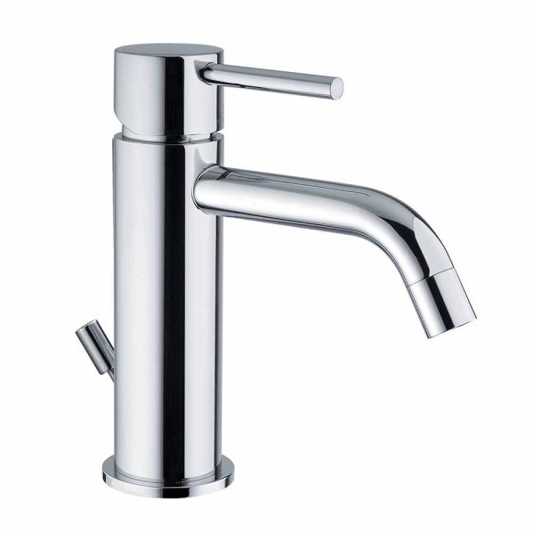 Waschbeckenmischer aus verchromtem messing modernes design made in itlay - liro