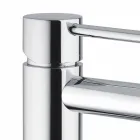 Waschbeckenmischer aus verchromtem Messing ohne Abfluss Made in Italy - Ermia Viadurini