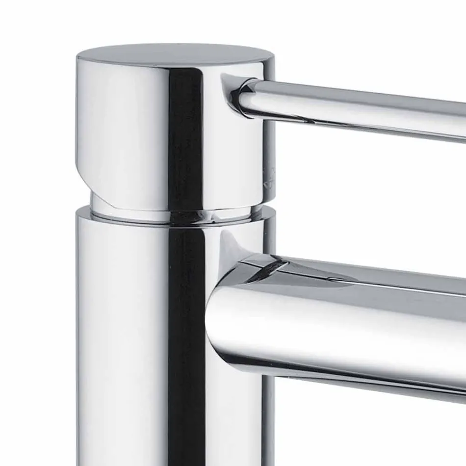 Waschbeckenmischer aus verchromtem Messing ohne Abfluss Made in Italy - Ermia Viadurini