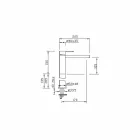 Messing-Waschtischmischer ohne Abfluss Made in Italy - Sika Viadurini