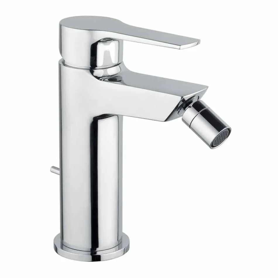Moderner Messing Bidet Mixer mit Abfluss Made in Italy - Sindra Viadurini