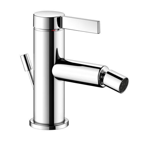 Bidet-einhebelmischer klassisches design messing verchromt - artemisia