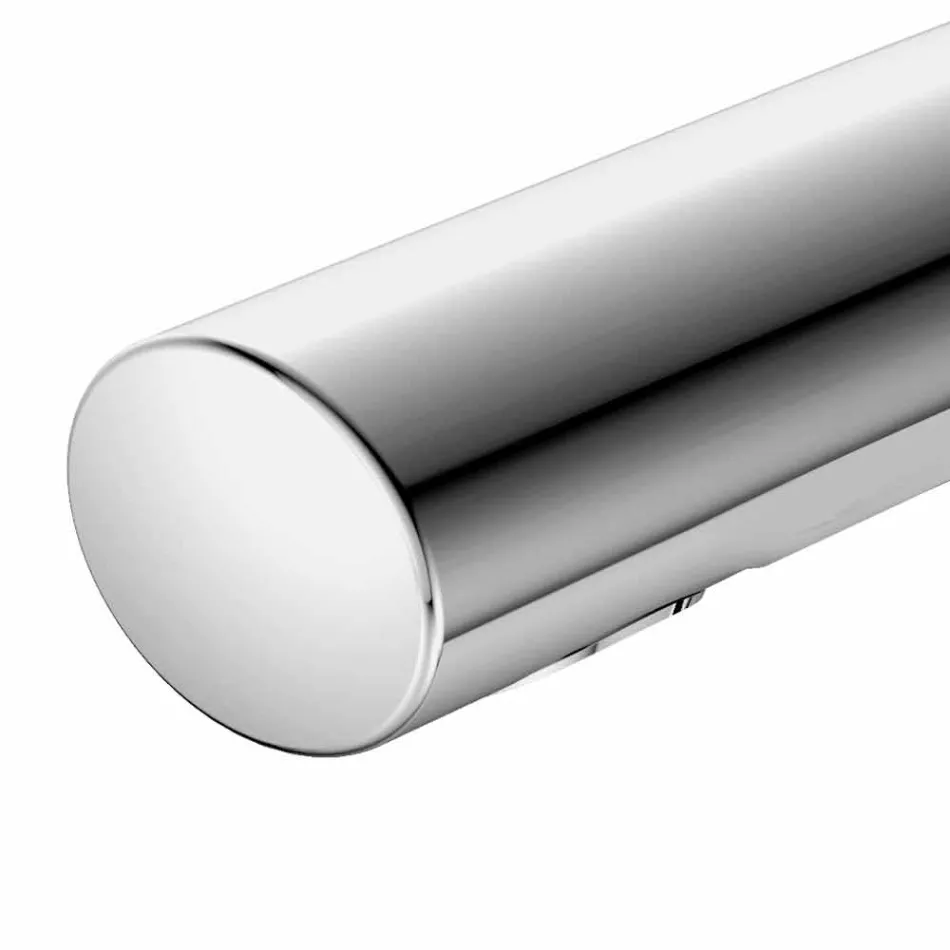 Moderner Einhebel-Waschbeckenmischer mit Metallablauf - Pinto Viadurini