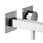 Einhebel-Wandwaschtischmischer aus Messing - Erik Viadurini