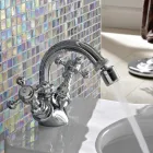 Vintage Einloch-Bidetmischer aus Messing, hergestellt in Italien – Elisea Viadurini