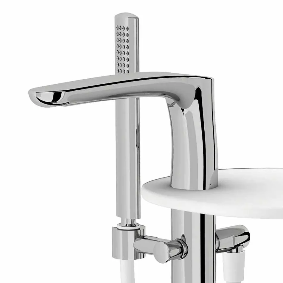 Badewanne Deck Mixer in Messing von Made Italy Design - Benello Viadurini