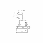 Duschmischer mit Säulenanschluss Made in Italy - Panela Viadurini