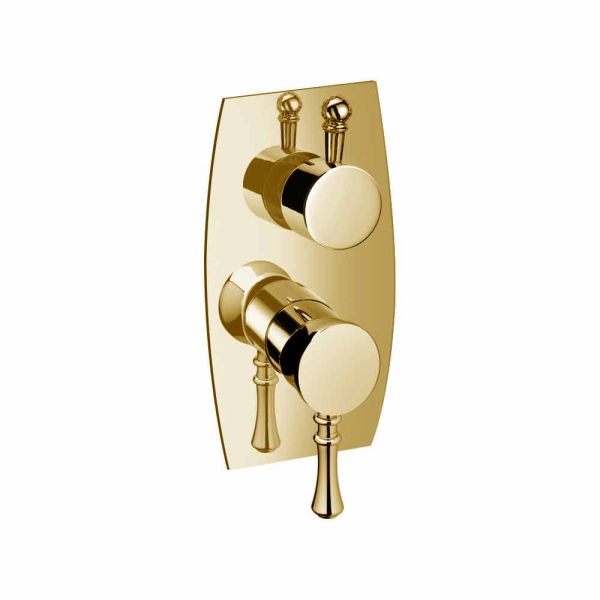 Duschmischer mit 3-wege-umlenker made in italy - neno