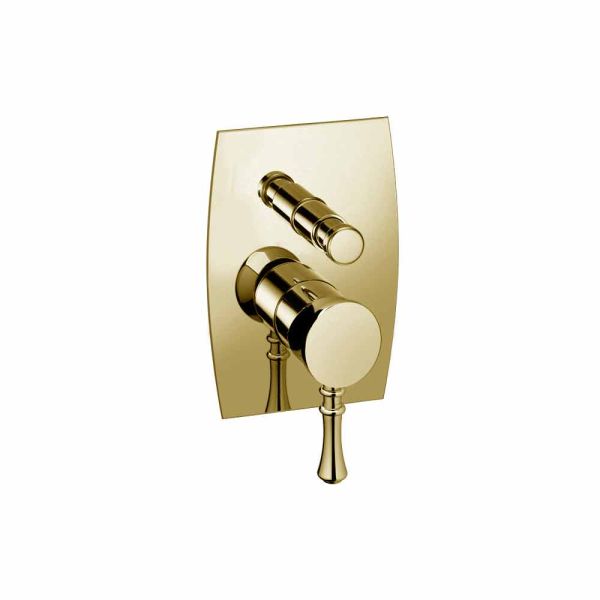 Design messing dusche oder badewanne mixer made in italy - neno