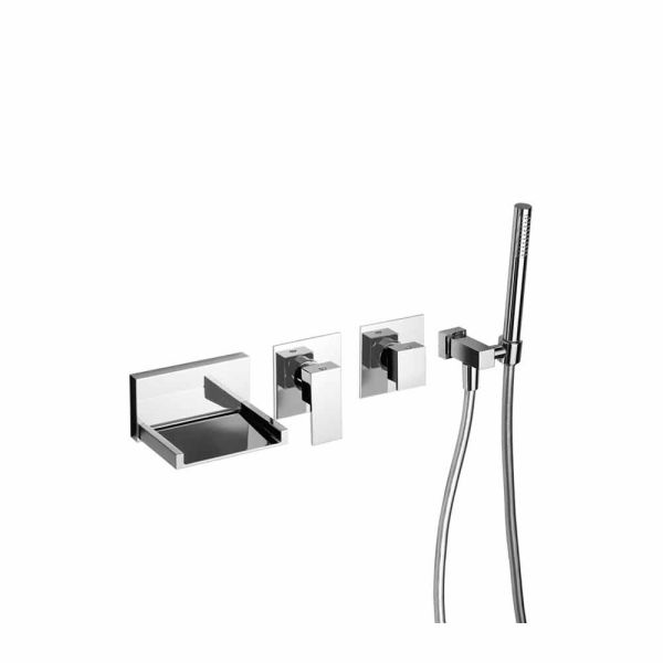 Made in italy design eingebauter badewannenmischer - bibo