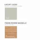 Badezimmerschrank mit Waschbecken in lackiertem Holz 120x85x46cm Bernstein, made in Italy Viadurini