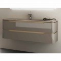Badezimmerschrank mit integriertem Design Waschbecken Arya, hergestellt in Italien