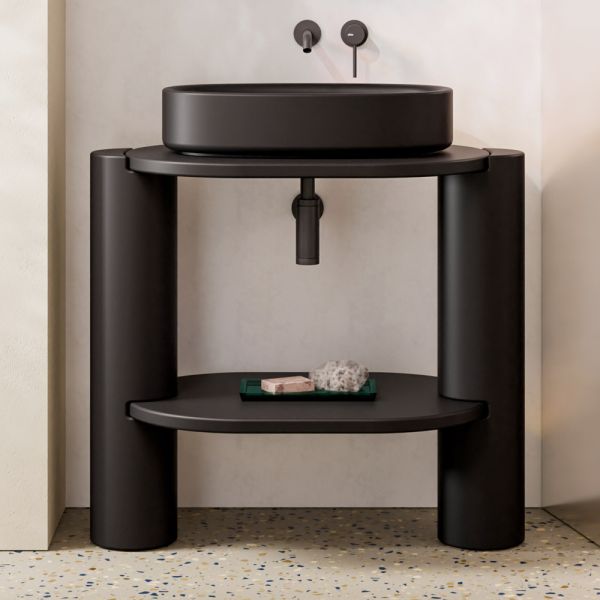 Badezimmerschrank aus keramik in verschiedenen farben made in italy - mädchen