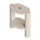 Badezimmerschrank aus Keramik in verschiedenen Farben Made in Italy - Mädchen Viadurini