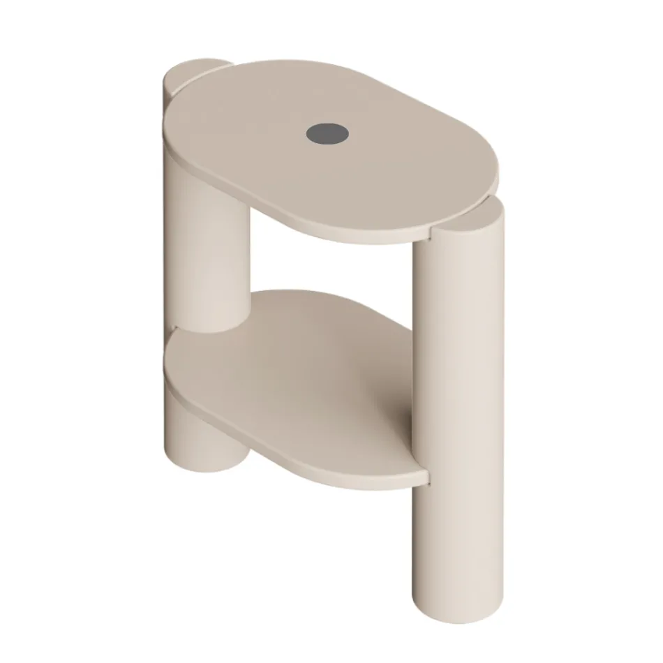 Badezimmerschrank aus Keramik in verschiedenen Farben Made in Italy - Mädchen Viadurini