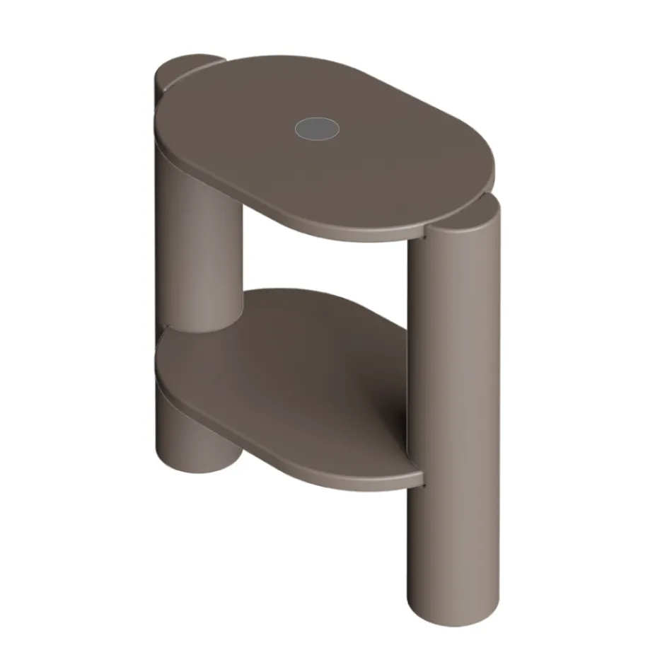 Badezimmerschrank aus Keramik in verschiedenen Farben Made in Italy - Mädchen Viadurini