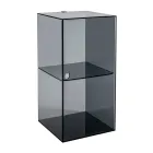 Wandmontierter Badezimmerschrank aus Plexiglas in 4 Farben, hergestellt in Italien - Ligea Viadurini