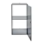 Wandmontierter Badezimmerschrank aus Plexiglas in 4 Farben, hergestellt in Italien - Ligea Viadurini