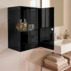 Wandmontierter Badezimmerschrank aus Plexiglas in 4 Farben, hergestellt in Italien - Ligea Viadurini