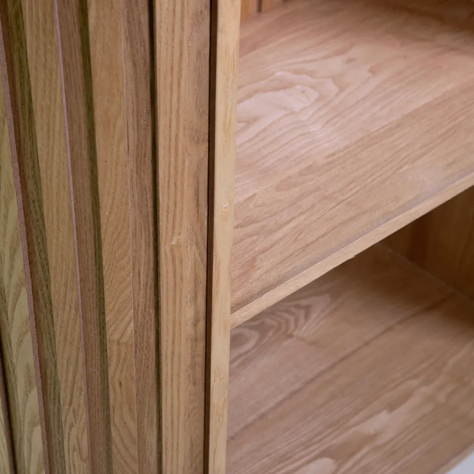 Bücherregal Mobile aus Holz in verschiedenen Größen - Octopus Viadurini