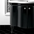 Moderner Schrank mit zwei glänzend lackierten Türen, hergestellt in Italien – Candy Viadurini