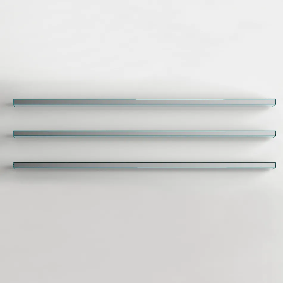 TV-Ständer mit 3 Regalen und aufklappbarem Behälter, hergestellt in Italien – römisch Viadurini