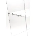 Vitrine aus transparentem Plexiglas im italienischen Design mit 4 Regalen - Raganella Viadurini