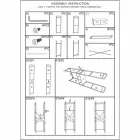 Industrieller Badezimmerschrank aus Eisen im modernen Design - Pome Viadurini