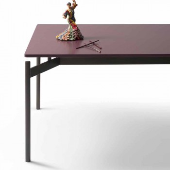 My Home Dub Design Tisch aus lackiertem MDF H74xL200cm made in Italy