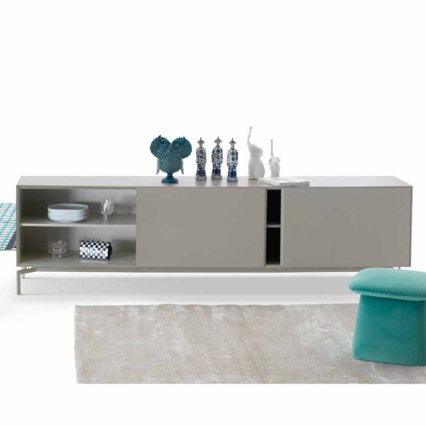 Design-sideboard aus mdf mirage, hergestellt in italien