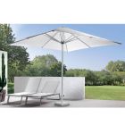 Sonnenschirm für den Außenbereich mit Aluminiumstruktur und Acrylgewebe - Jayce Viadurini