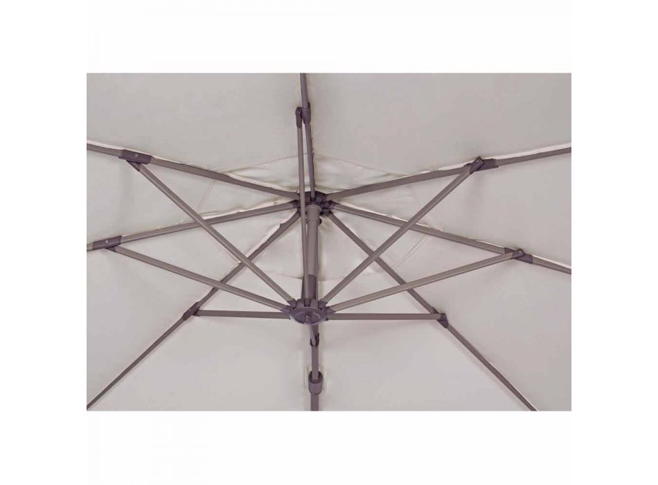 Regenschirmdurchmesser 3,5 m aus Polyester mit Aluminiumstange - Linfa