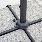 Polyester-Regenschirm mit Griff und Seitenstange - Nexa Viadurini