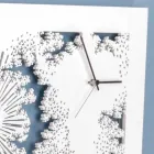 Design Wanduhr aus weißem Holz oder rechteckiger Taube - Artificio Viadurini