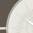 Wanduhr aus Methacrylat und Leinenrahmen Made in Italy - Battito Viadurini