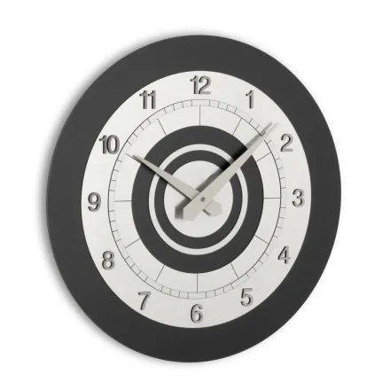 PVC-Wanduhr mit verschiedenen Farbschattierungen Made in Italy - Flux Viadurini