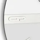 Wanduhr aus halbverschäumtem PVC mit hoher Dichte, hergestellt in Italien - Ritmo Viadurini
