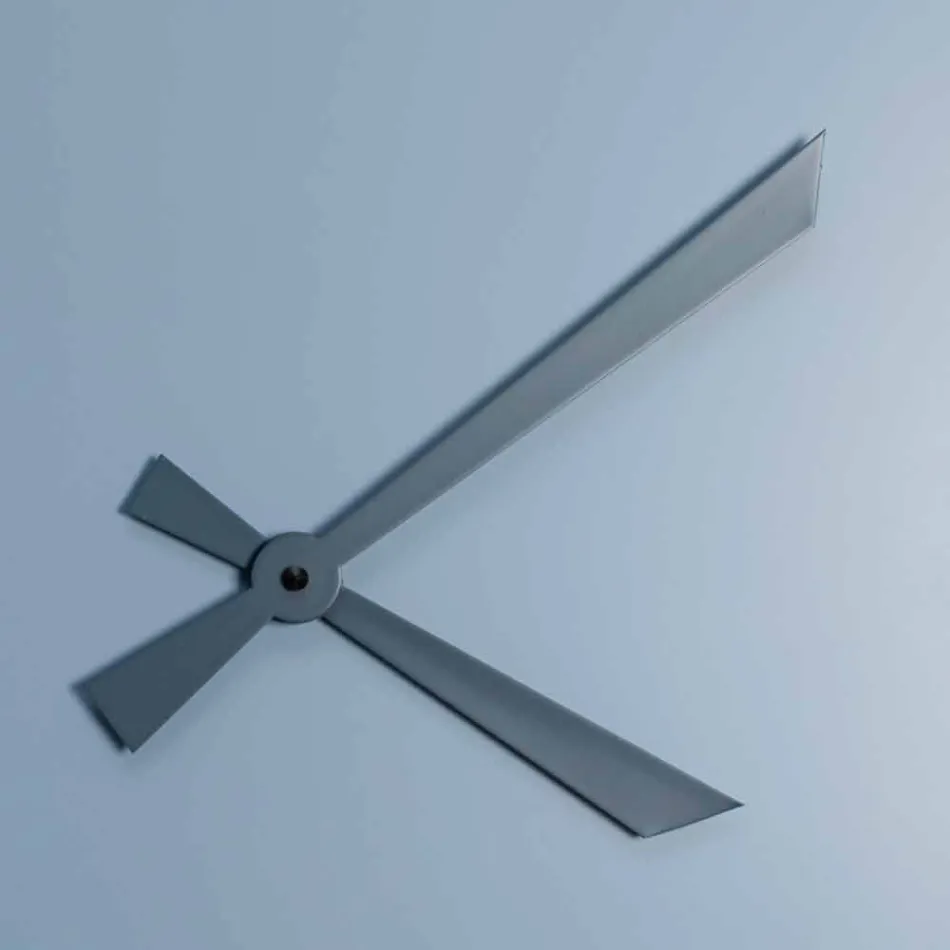 Industrielle und moderne Wanduhr Italian Square Design - Titan Viadurini