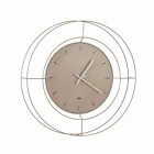 Moderne Wanduhr aus farbigem Stahl Made in Italy - Adalgiso Viadurini