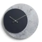 Elara Runde Wanduhr aus bedrucktem Methacrylat, hergestellt in Italien Viadurini