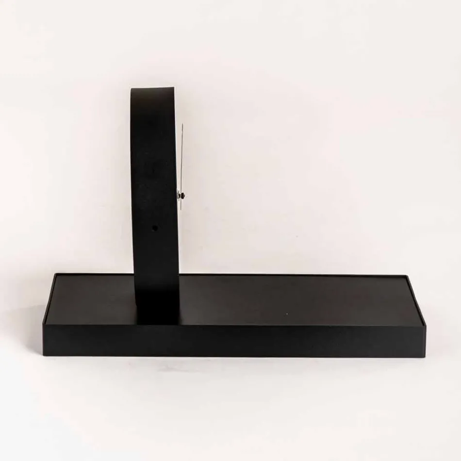 Drehtischuhr mit Stahlspiegel Made in Italy - Verdienstvoll Viadurini