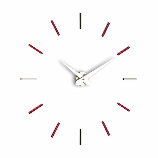 Moderne wanduhr dino modell