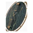 Uhr aus Eisen mit 3 Zeigern, hergestellt in Italien – Stern Viadurini