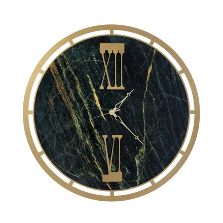 Uhr aus Eisen mit 3 Zeigern, hergestellt in Italien – Stern Viadurini