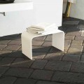 Sitzbank für Bad mit modernem Design in Italien hergestellt Recanati