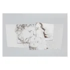 Tafel mit der Familie Bethlehem, hergestellt in Laser, hergestellt in Italien – Paola Viadurini