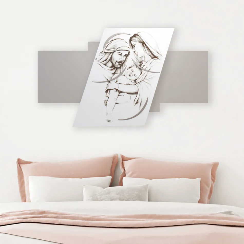 Tafel mit der lasergravierten Familie Made in Italy – Micky Viadurini