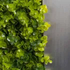 Dekoratives Metallpaneel mit künstlichen Blumen Made in Italy - Fiorellino Viadurini