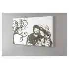 Lasergravierte Tafel, die das Leben darstellt, hergestellt in Italien – Aika Viadurini