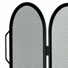 Funkenfänger mit 6 Türen aus Metall, hergestellt in Italien – Pferd Viadurini